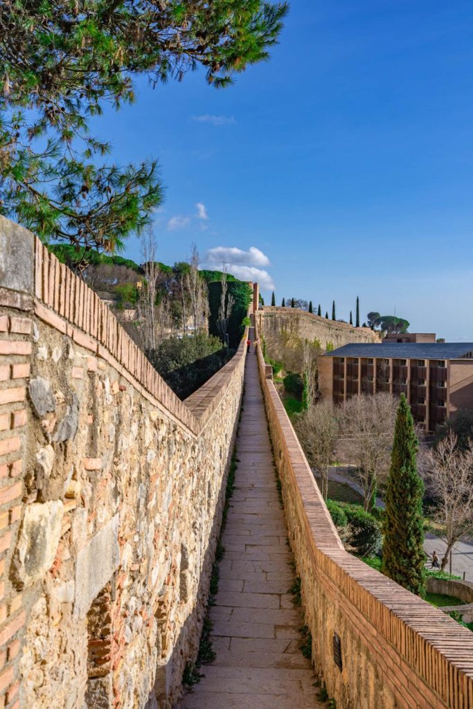Girona - the city walls