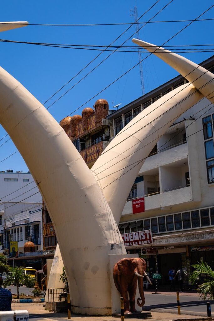 Pembe Za Ndovu: Mombasa's Iconic Elephant Tusks Symbol