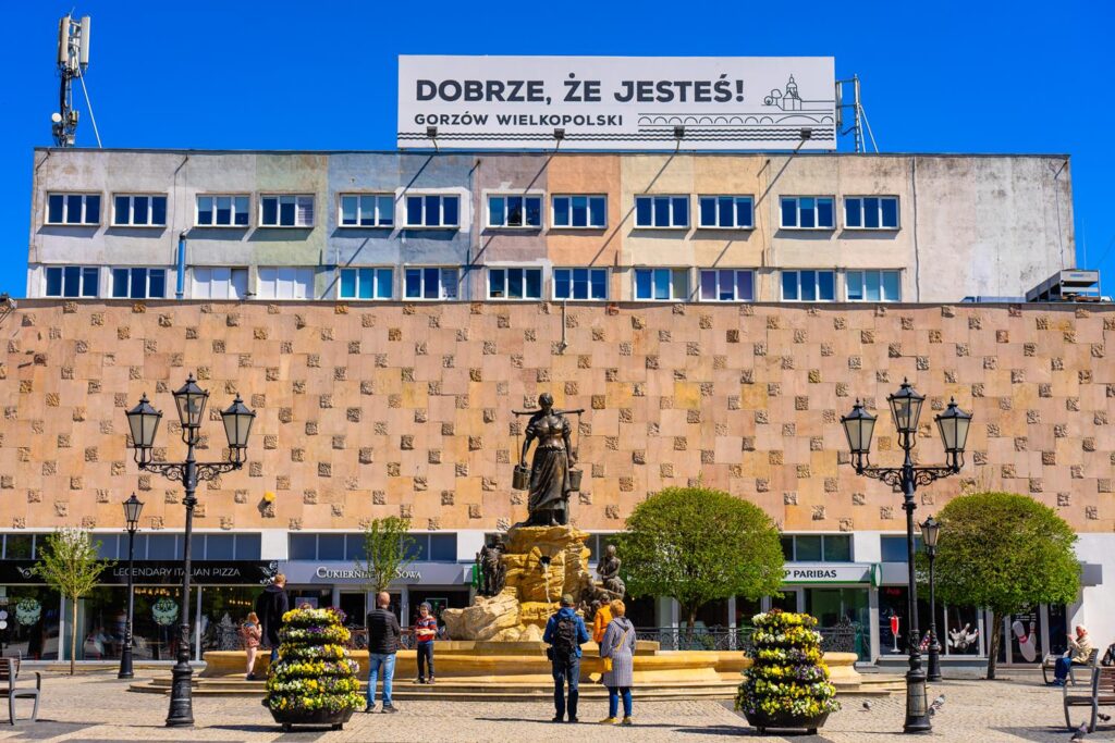 Old Market Square in Gorzów Wielkopolski
