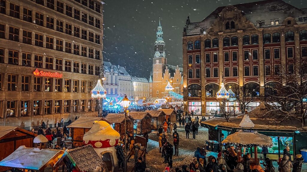 The Christmas Market in Wroclaw